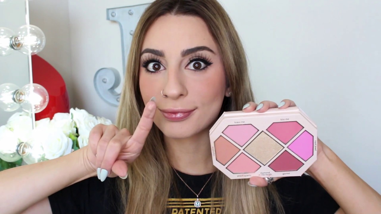 NEW Rose Cut Gems Blush & Cheek Topper Palette | JOUER COSMETICS