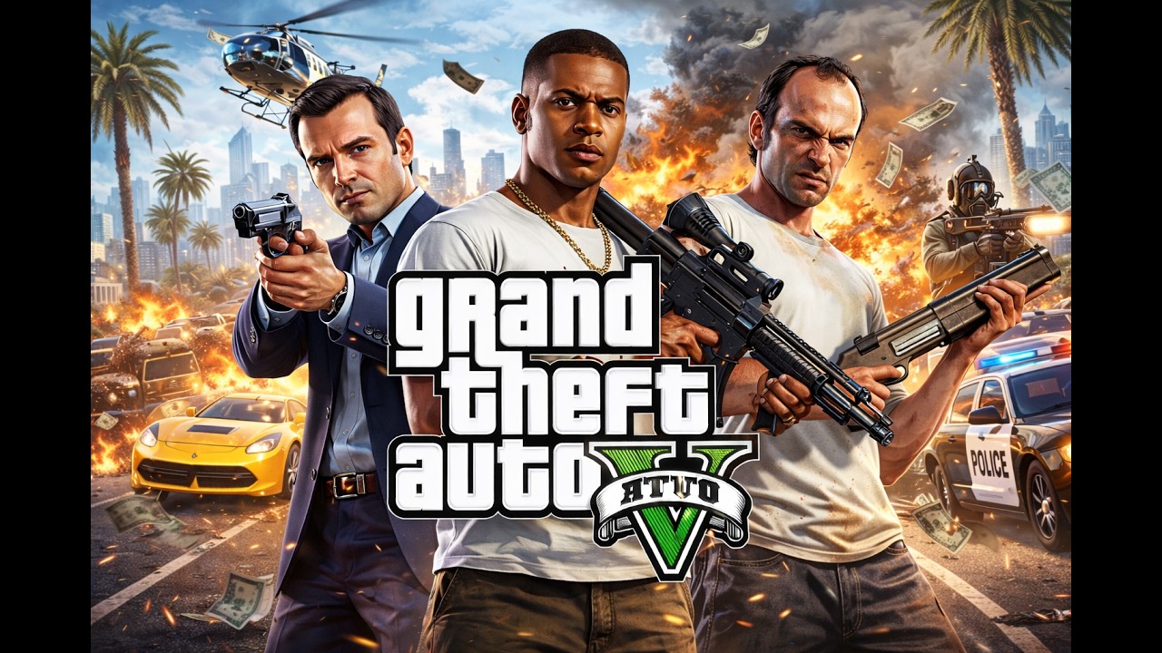BIGGEST POLICE CHASE IN THE CITY | GTA 5 GAMEPLAY #6