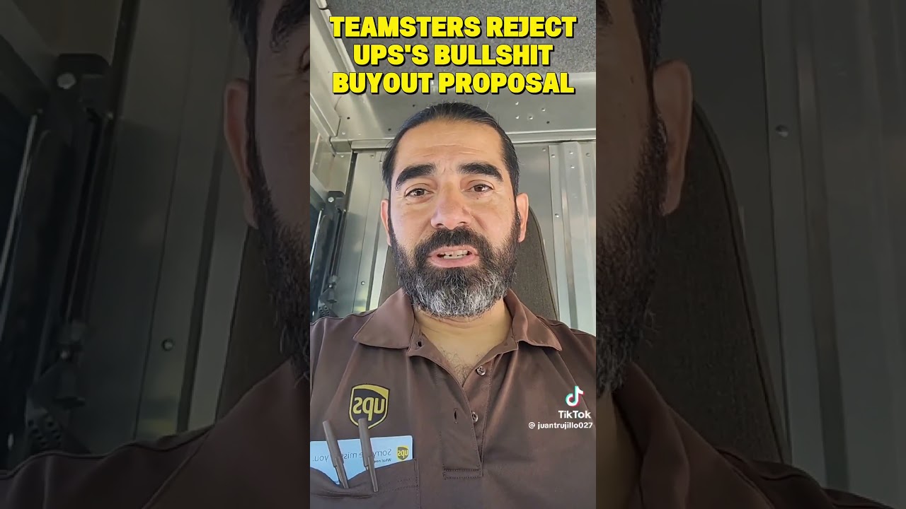 UPS Teamsters отклонили предложение UPS о выкупе