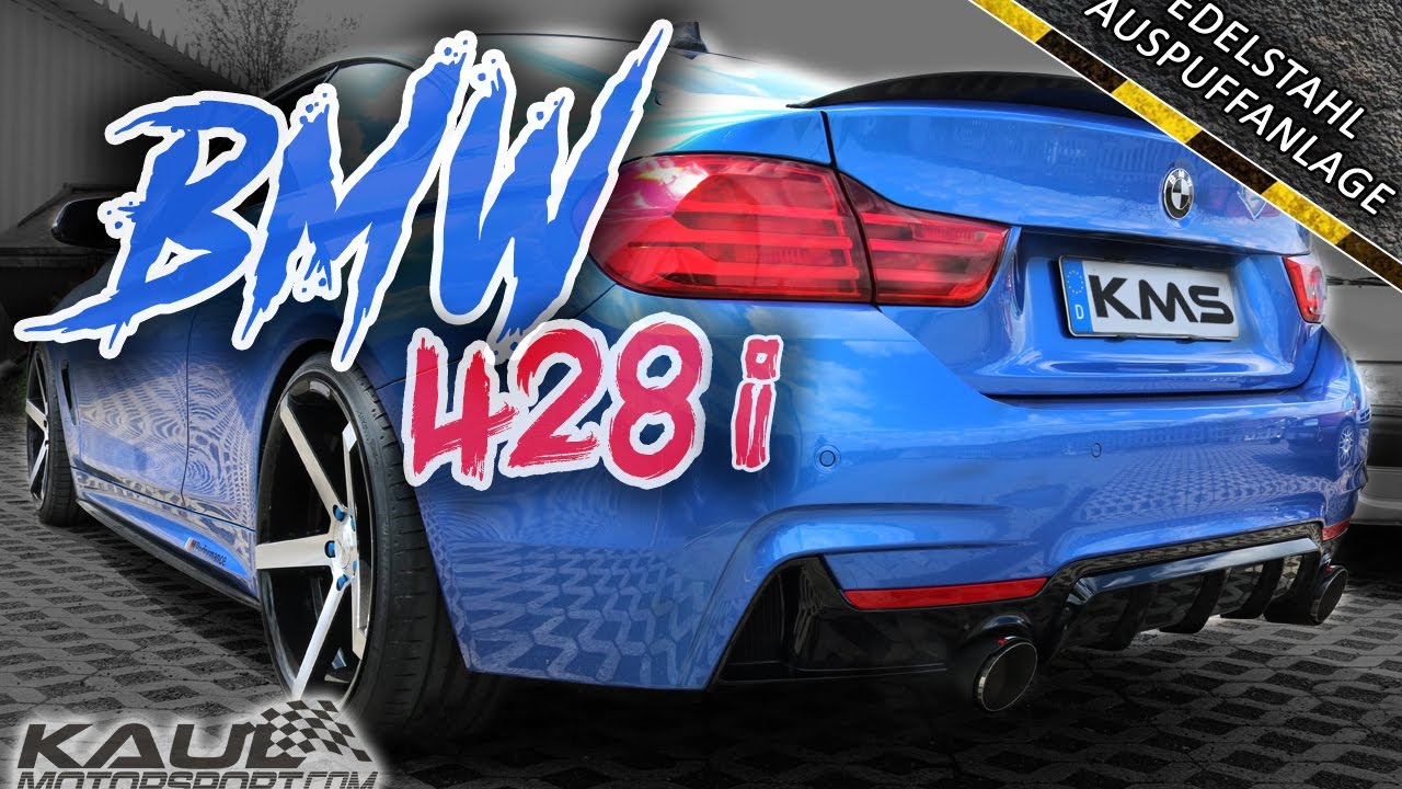 Kaul Motorsport | BMW 428i F32 | Auspuffanlage aus Edelstahl mit Klappensteuerung