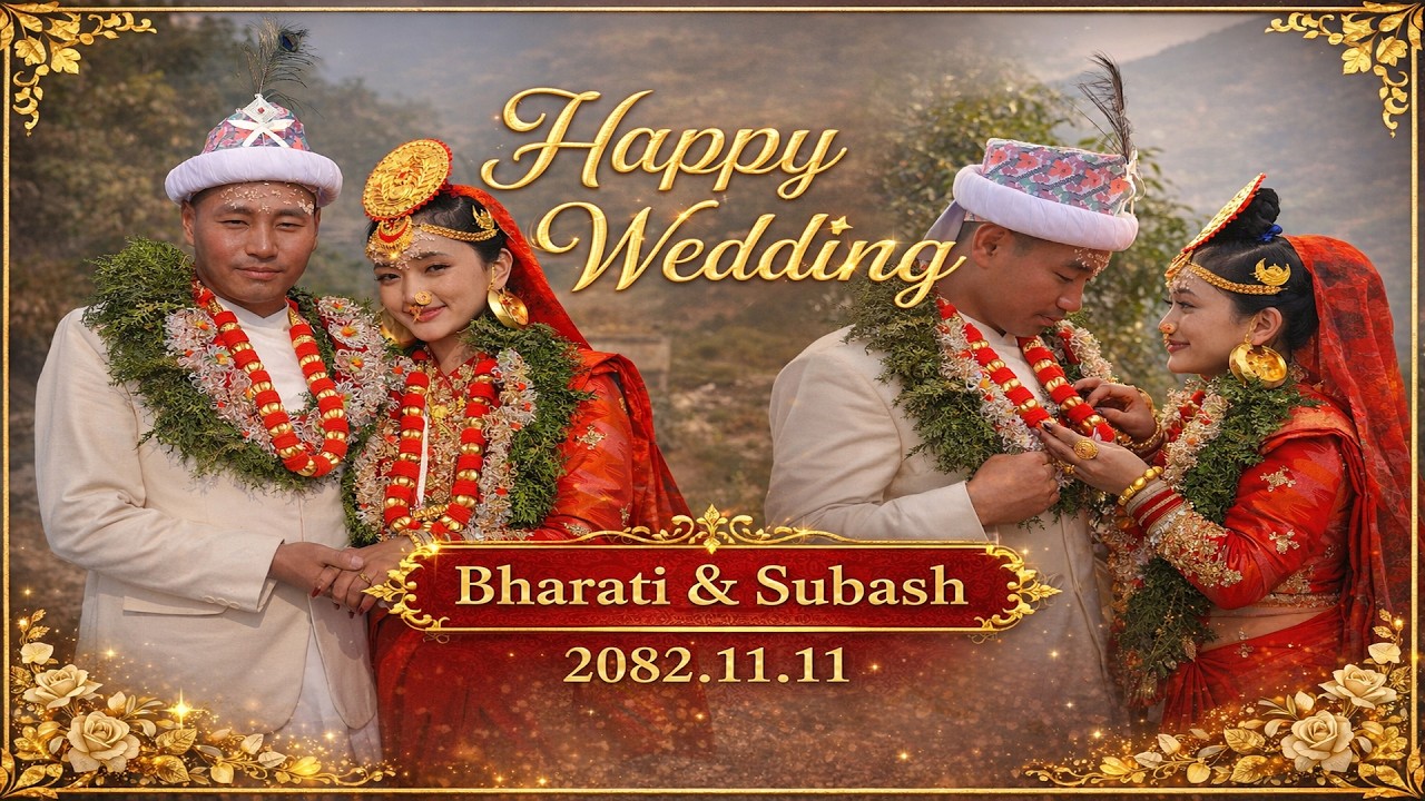 शुभ चारकलम ।। BHARATI WEDS SUBASH ।।