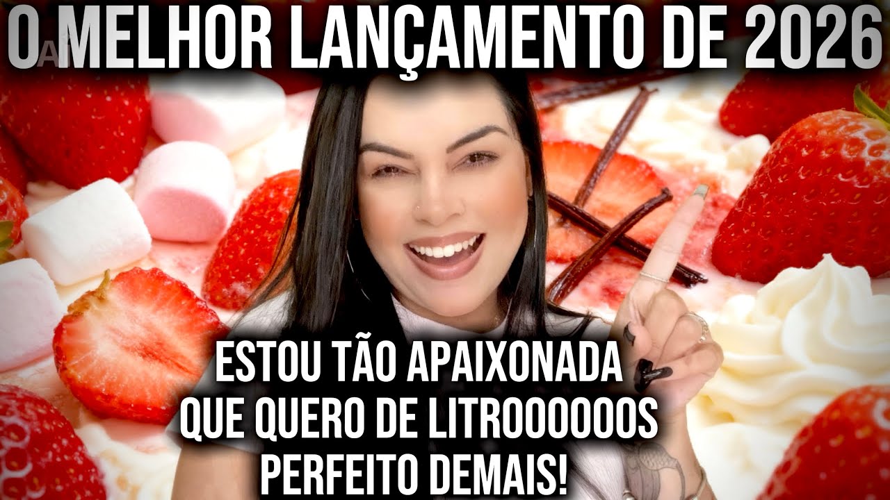 SEM DÚVIDAS ESSE É O *MELHOR PERFUME* DO ANO! AMEI DEMAIS ESSE LANÇAMENTO E JÁ QUERO DE LITROS! 😍😍😍
