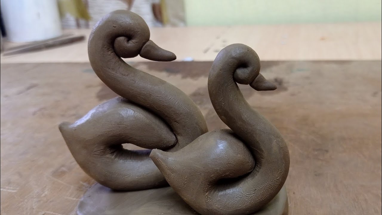 Easy Five minutes Clay Art  //  Beautiful clay showpiece making // Terracotta Art