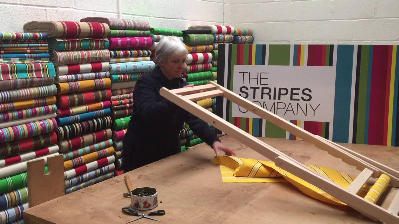 How to recover a Deckchair with Maria from The Stripes Company