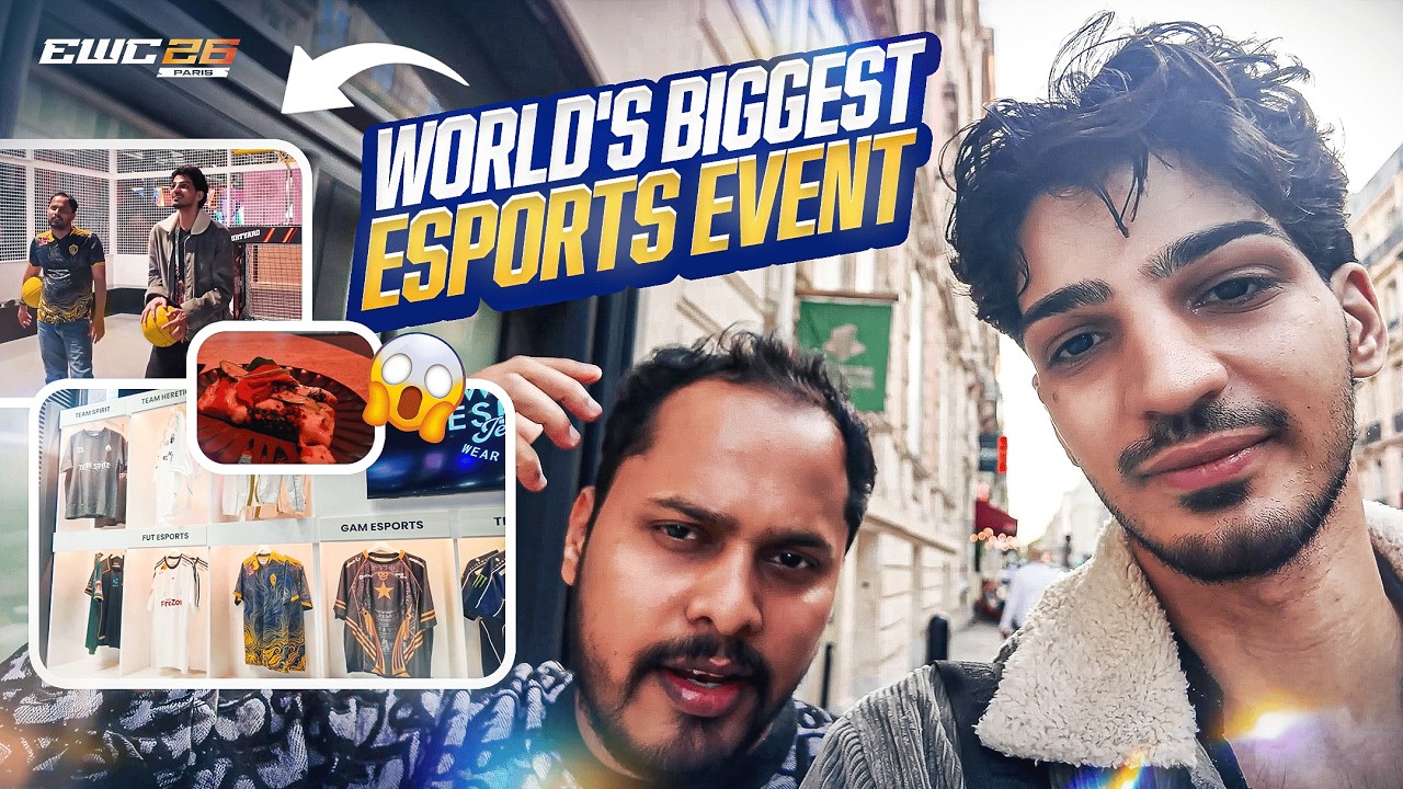 Exploring World's Biggest Esports Event | EWC 2026 | ZGOD GAMING