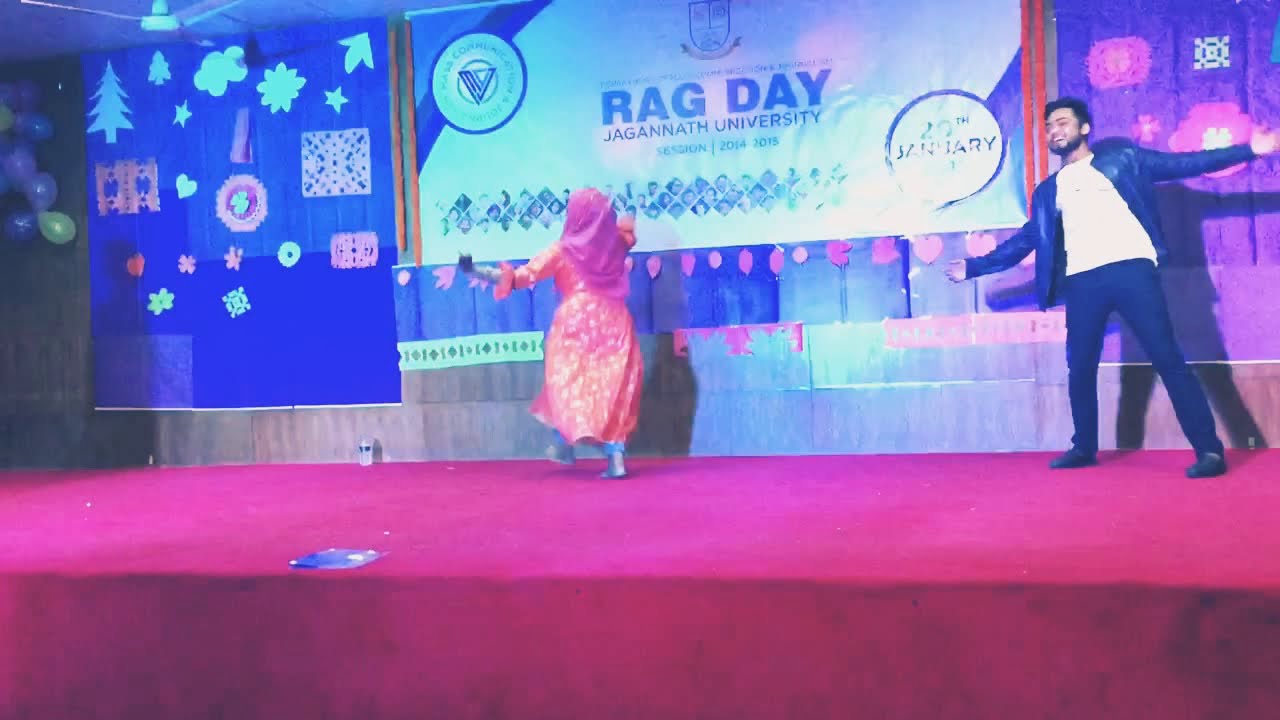 জগন্নাথ বিশ্ববিদ্যালয় র‍্যাগ ডে।বিধি তুমি বলে দাও আমি কার। Jagannath University Rag Day