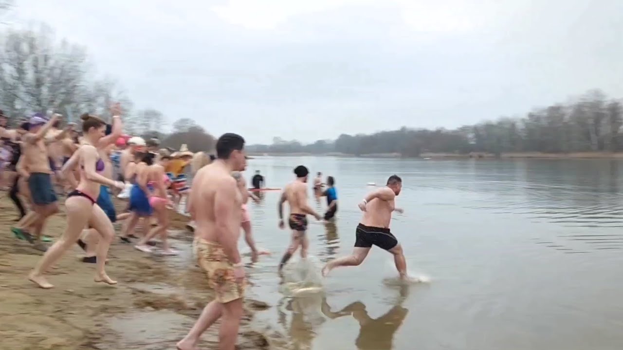 Jeges Tisza-tó merülés Tiszafüreden