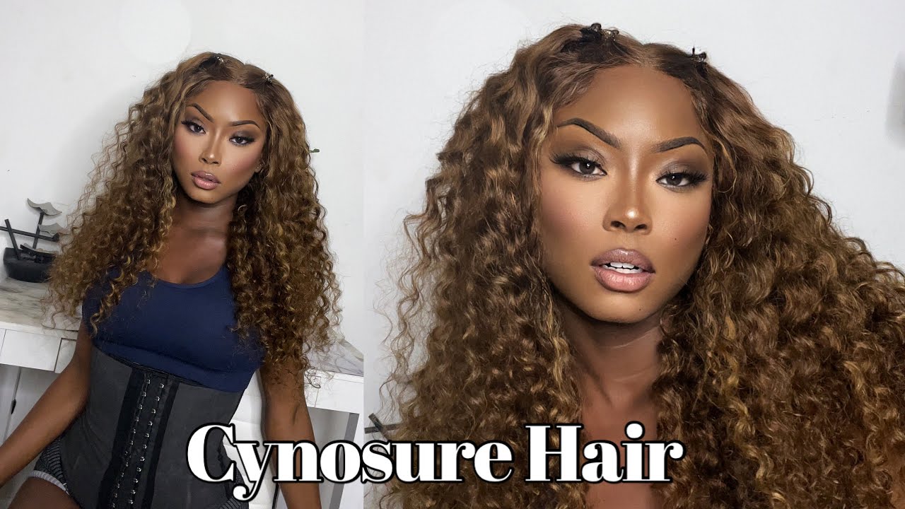 Honey Blonde Deep Wave Wig Ft.Cynosure