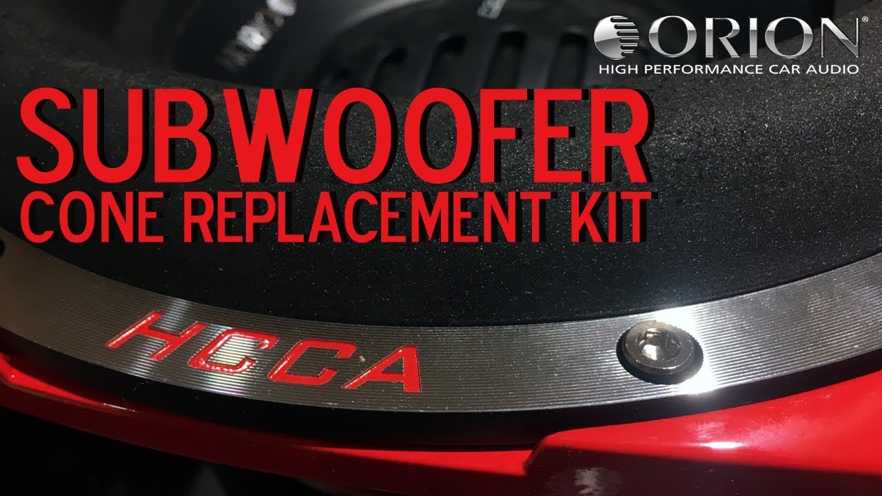 ORION HCCA SUBWOOFER CONE REPLACEMENT KIT.