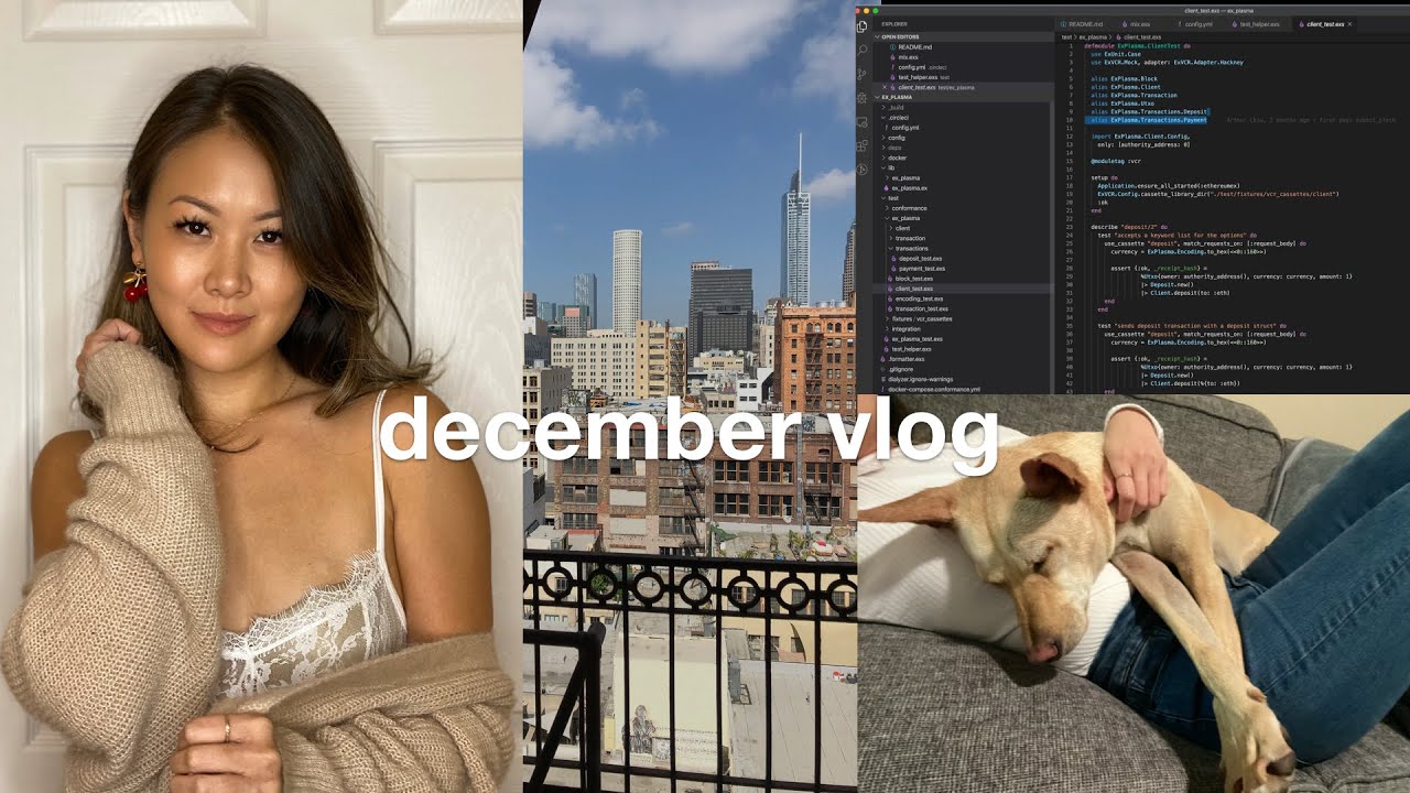 december 2019 vlog (life update)