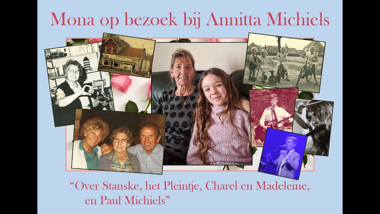 Mona op bezoek bij Annitta Michiels van 't Pleintje in Heist-op-den-Berg
