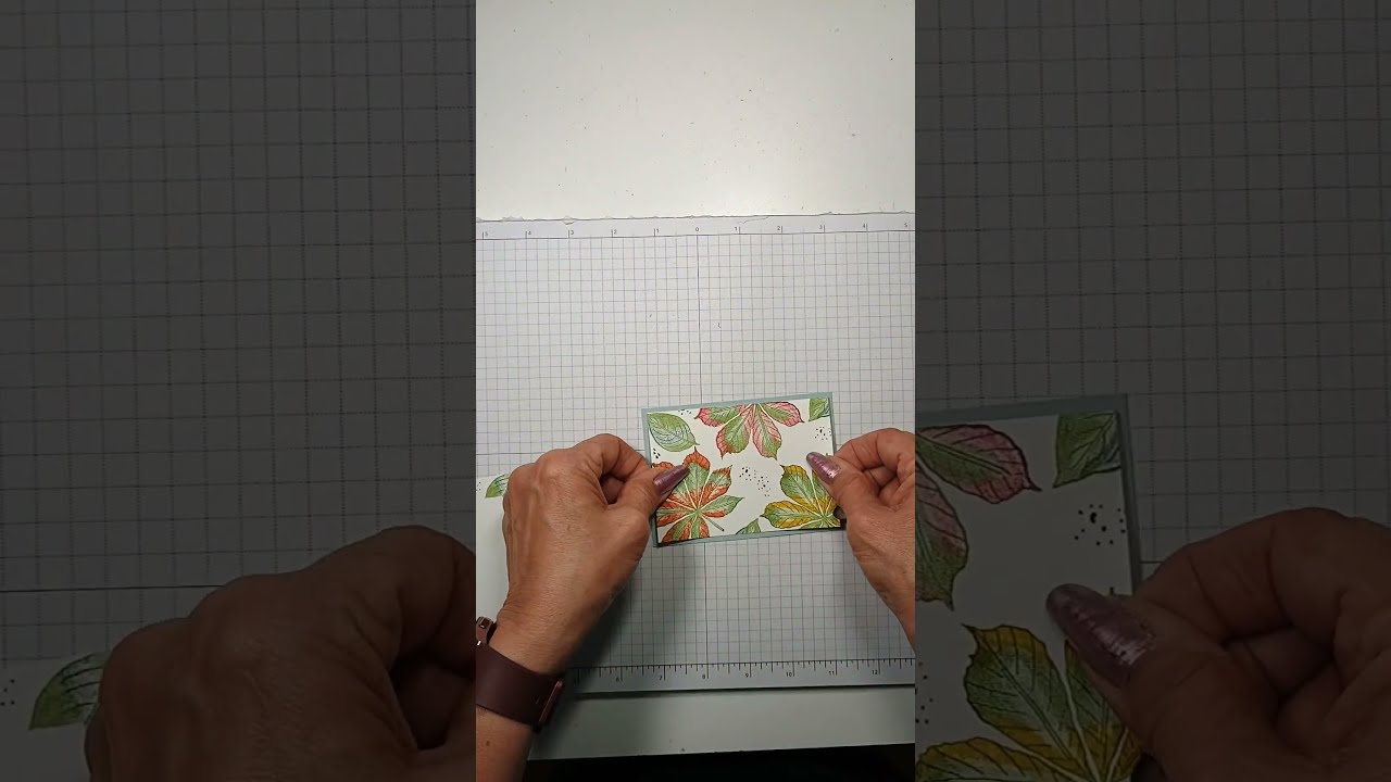 Stampin' Up! Artistic Leaves Double Time Stamping