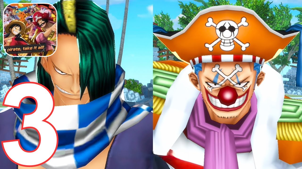 One Piece Bounty Rush Gameplay Walkthrough Part 3 - Solo vs Duo (iOS Android)