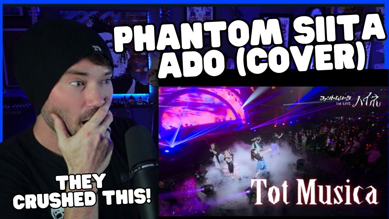 Metal Vocalist Reacts -  Phantom Siita -ファントムシータ【1st LIVE 2024「ハイネ」日本武道館公演】Tot Musica - Ado (Cover)