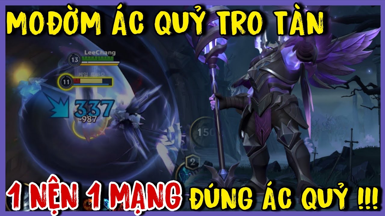 TỐC CHIẾN : Mỗi Lần Dùng Ulti Là Điện Thoại Gào Thét Với Skin Mordekaiser Ác Quỷ Tro Tàn