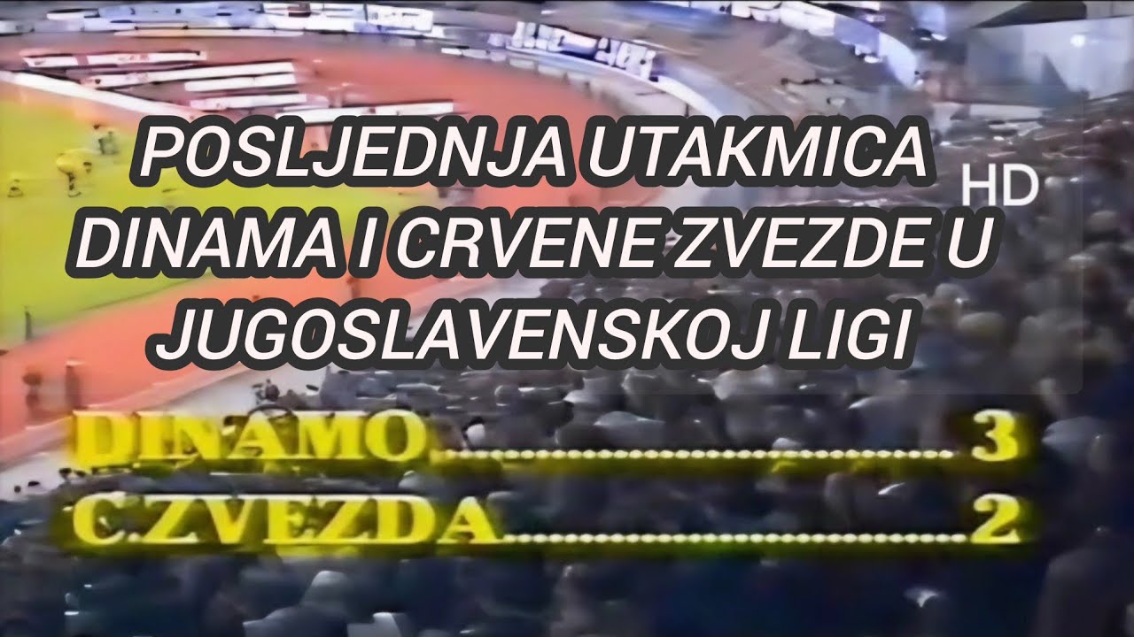 Vremeplov ⚽ Posljednji okršaj Dinama i Crvene Zvezde