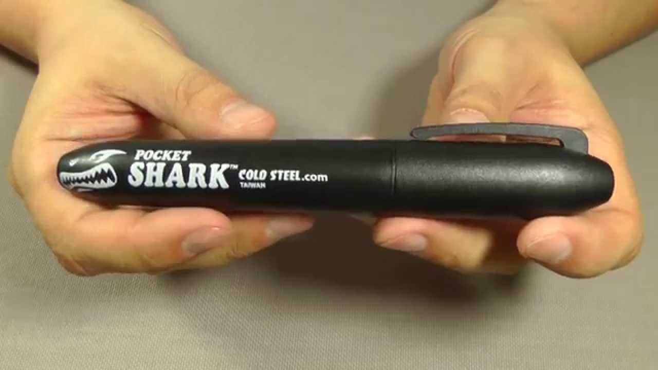 Тактический маркер Cold Steel Poket Shark. Перо сильнее меча!