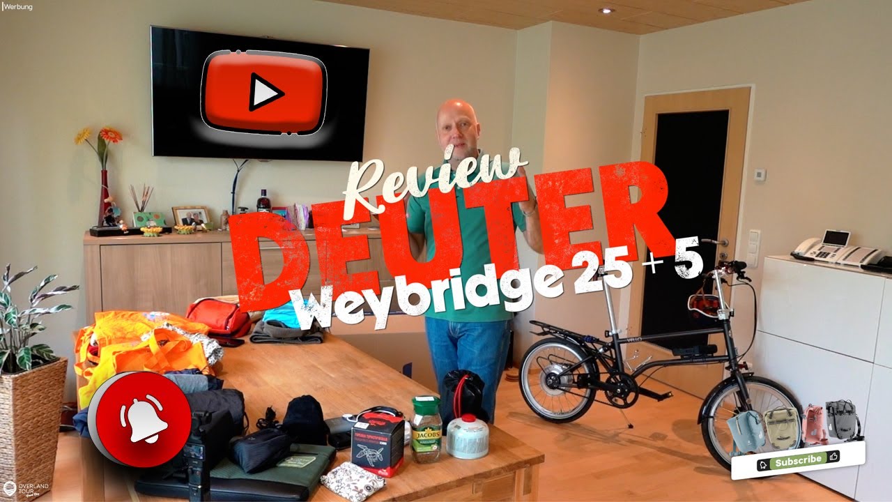 Обзор DEUTER Weybridge 25+5 вкл. Вывод велосипедных сумок от Deuter | Сухопутный тур
