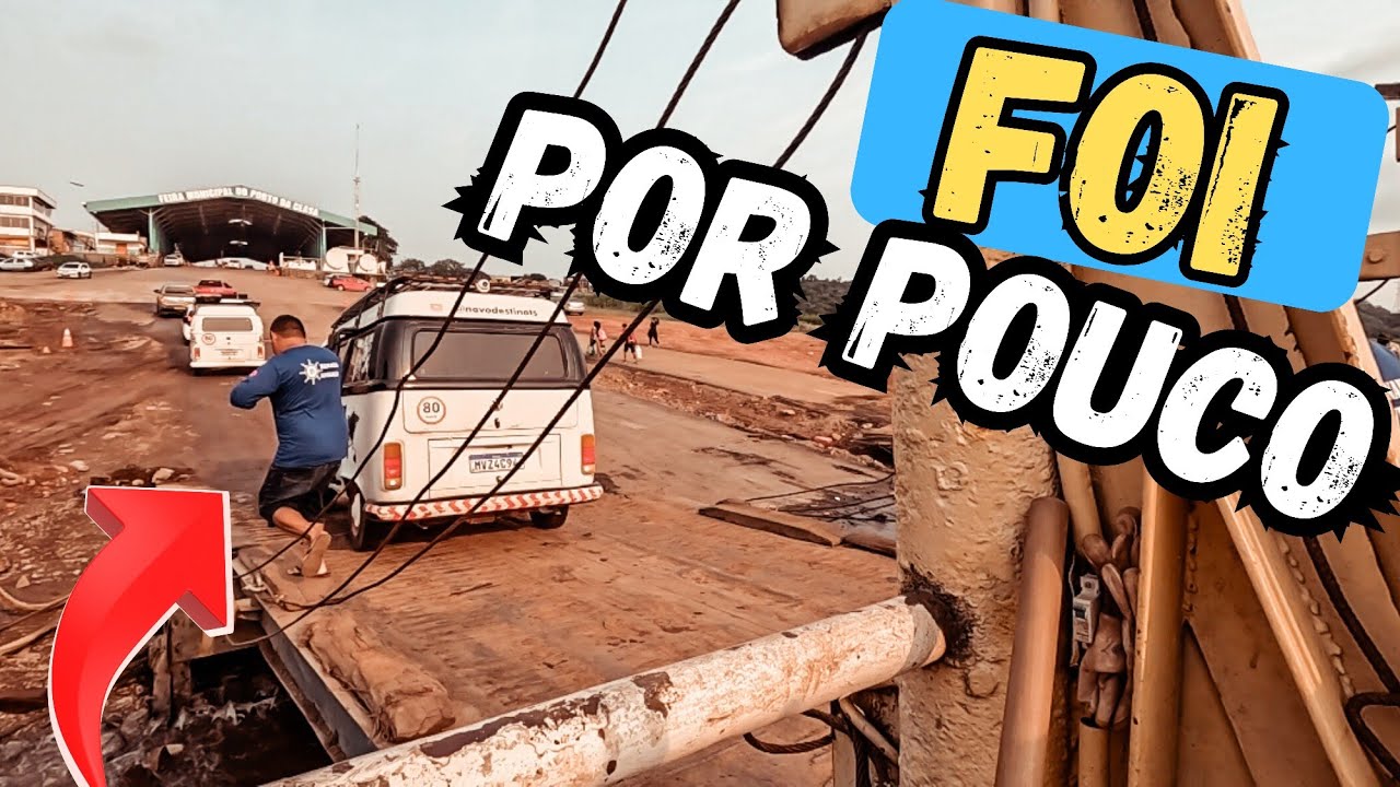 PERIGO NA TRAVESSIA DA BALSA NA BR-319. T02 EP.89