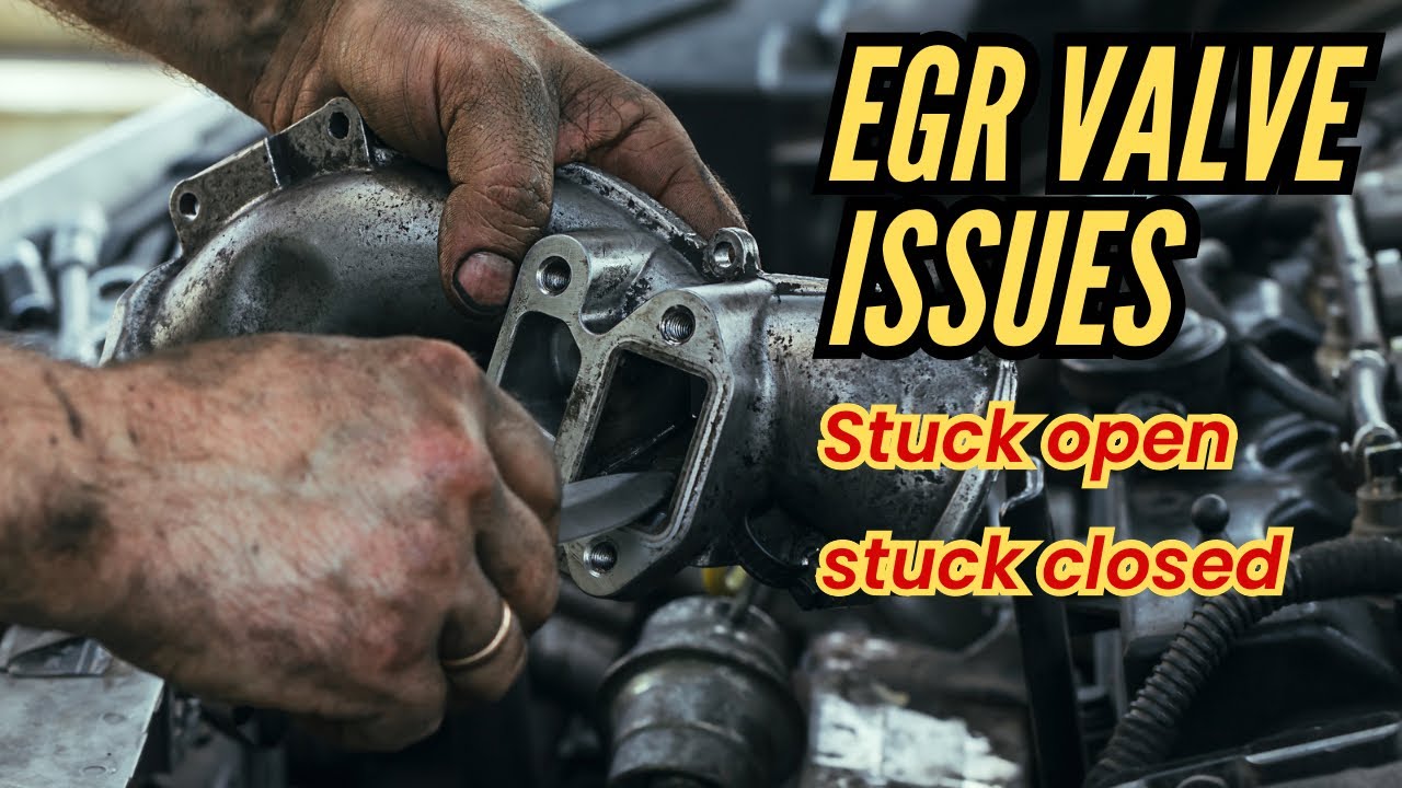 Проблемы с клапаном EGR: EGR застрял в открытом или закрытом положении!