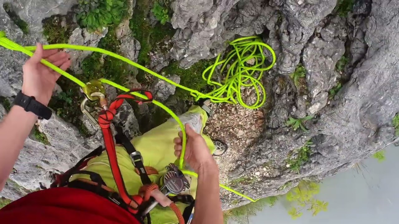 Lead Rope Solo Climbing Plombergstein Classics: Flipperl