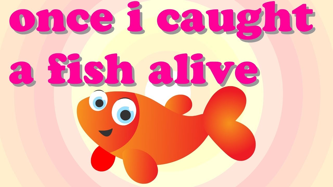 12345 Once i caught a fish alive | Nursery rhyme | Fun rhyme | 12345