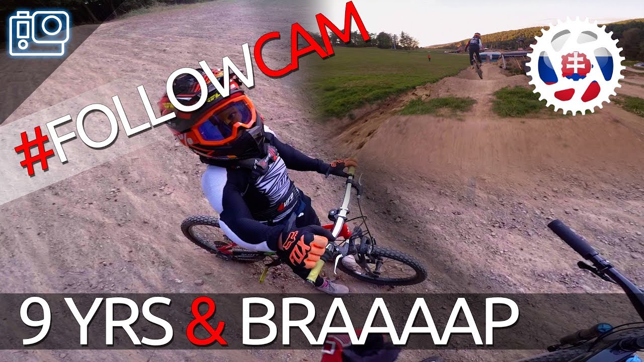 Mladá strela 9r braapuje Kálnicu /@kubo @SlovakBikeparks