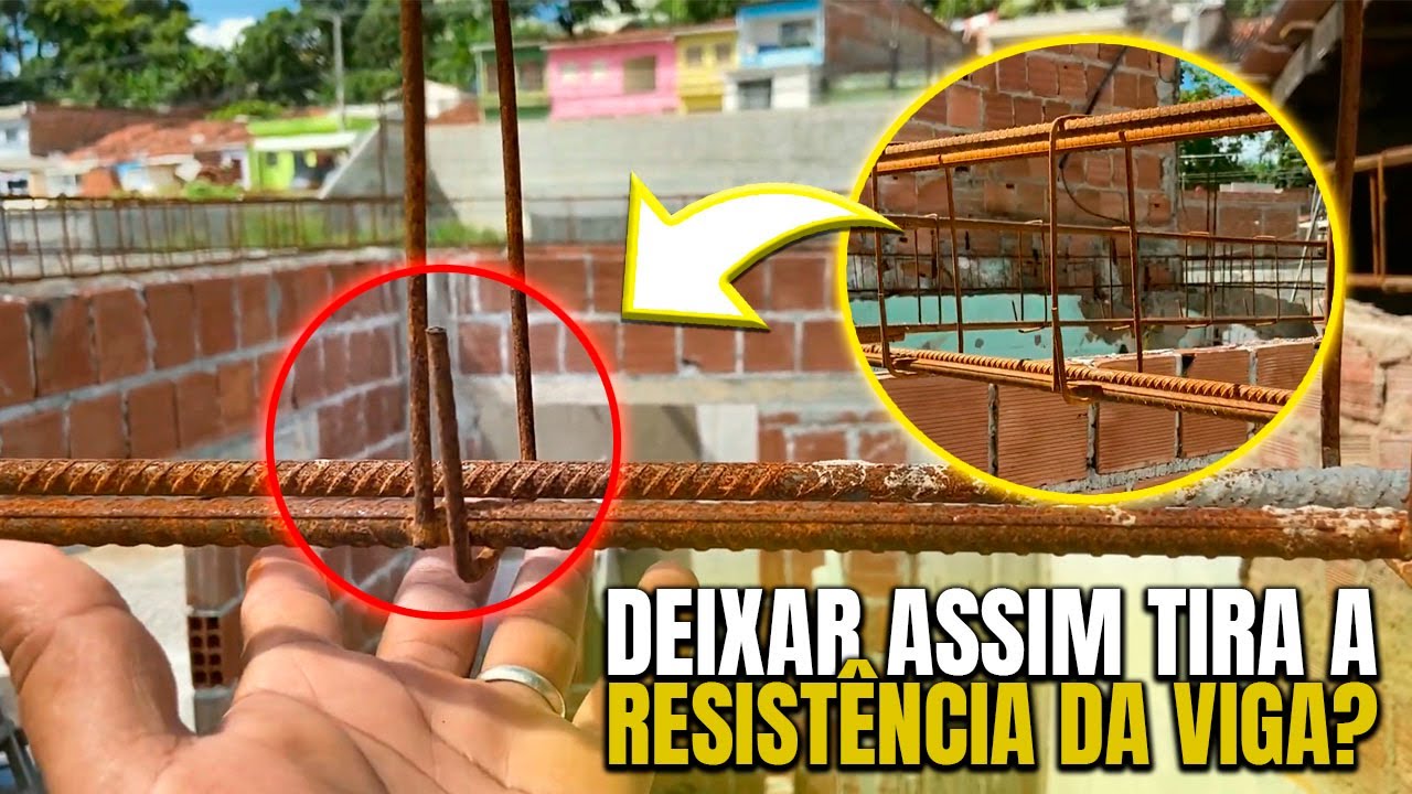 SE VOCÊ FIZER ISSO VAI TIRAR A RESISTÊNCIA DA VIGA?! | Sobrado Em Casa Antiga #07