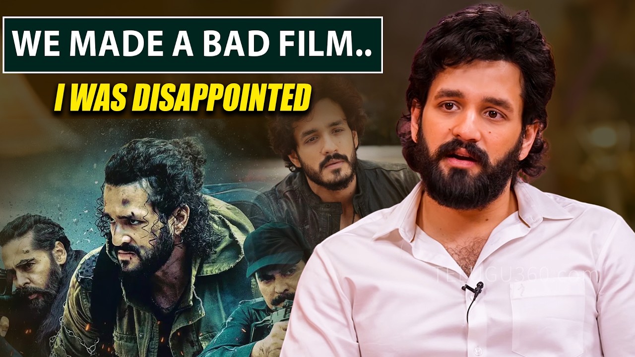 Akhil Akkineni Reaction on #agent Movie Flop : we made a bad film