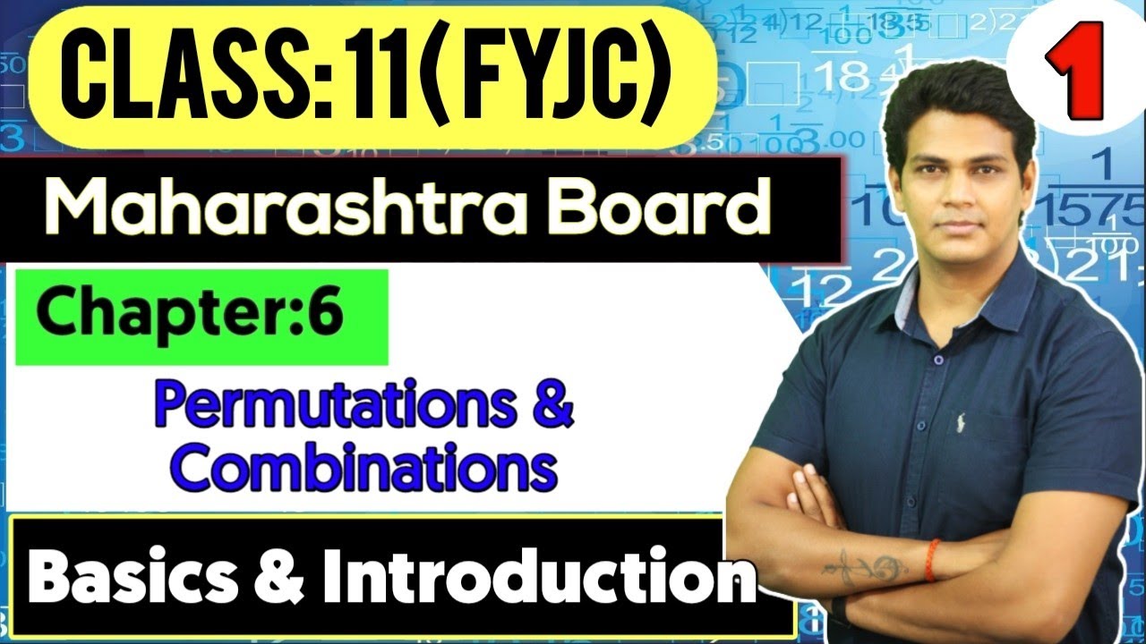 Class 11 Basics of Permutation and Combination | Lecture 1 | 11th commerce Maths | VSM Academy