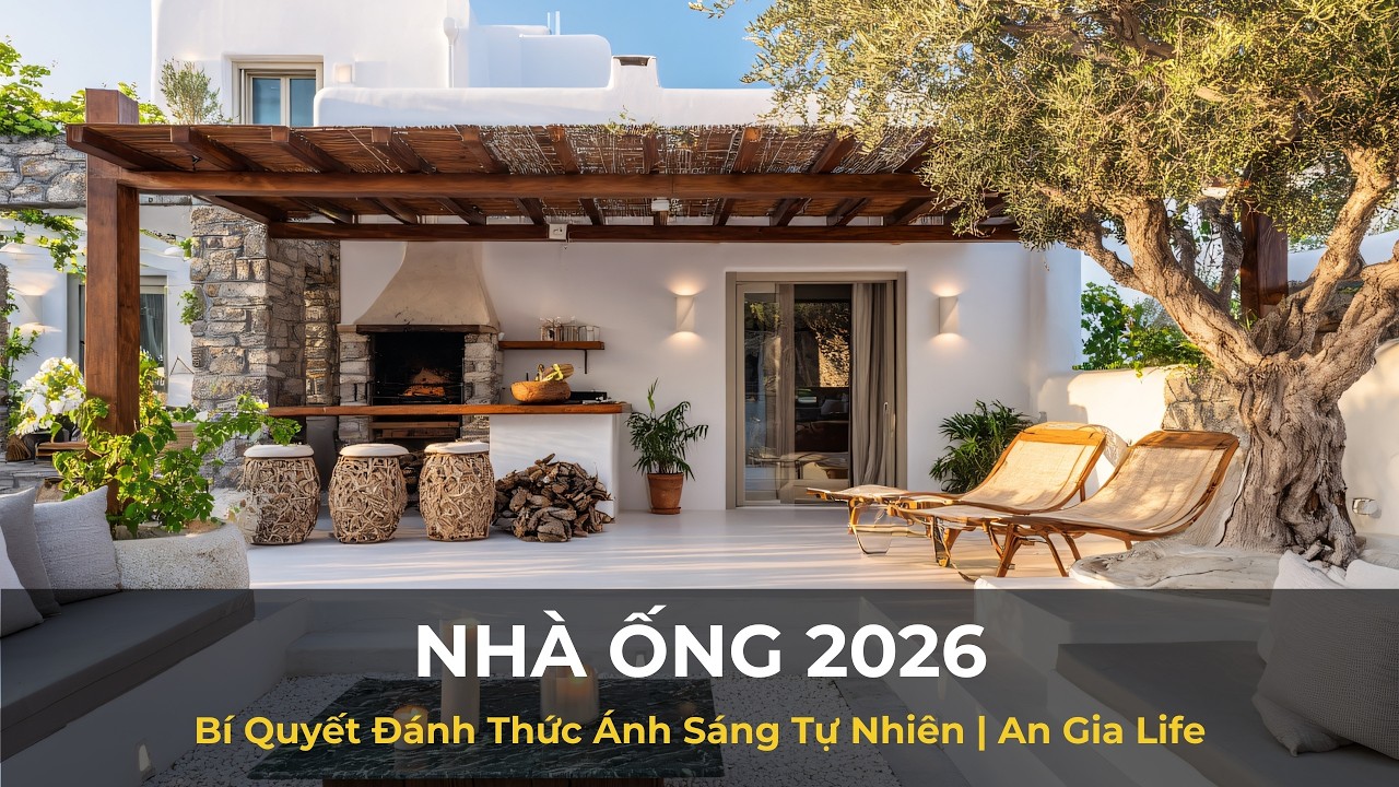 Nhà Ống 2026: Bí Quyết Đánh Thức Ánh Sáng Tự Nhiên | An Gia Life