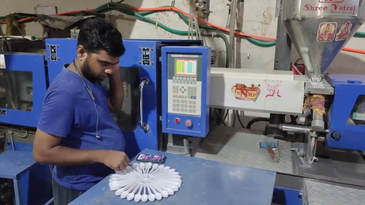 shree natraj machine products   spoon machine from biodegradable  machine manufacturers 9925015883