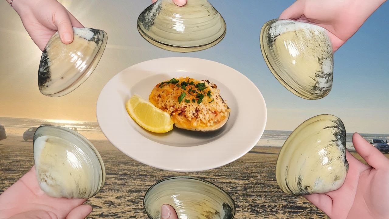 From Sand to Oven: Digging, Prepping, and Baking Pismo Clams