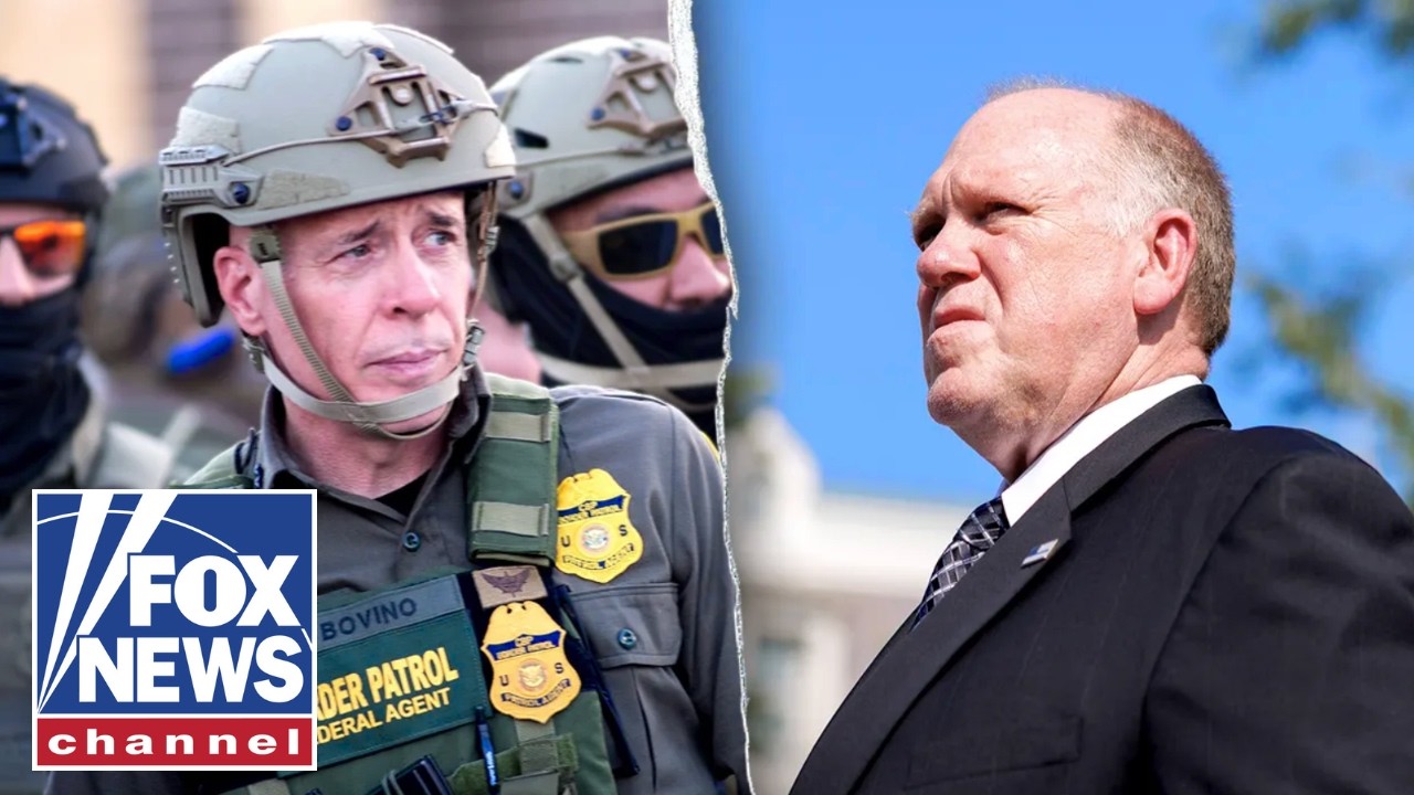 TEAR GAS FIRESTORM: Border czar Homan stands firm behind Chief Bovino amid tear gas use