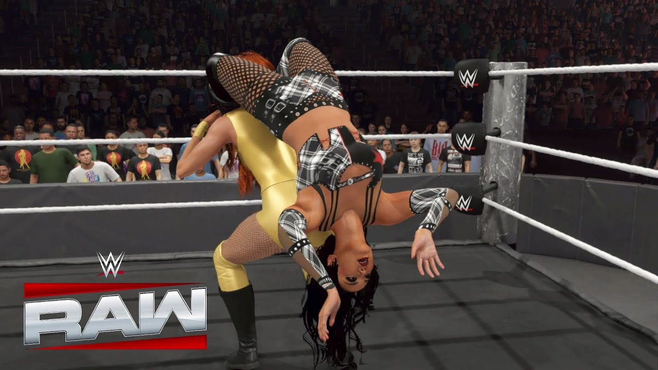 WWE 2K25 RAW - BECKY LYNCH VS ROXANNE PEREZ