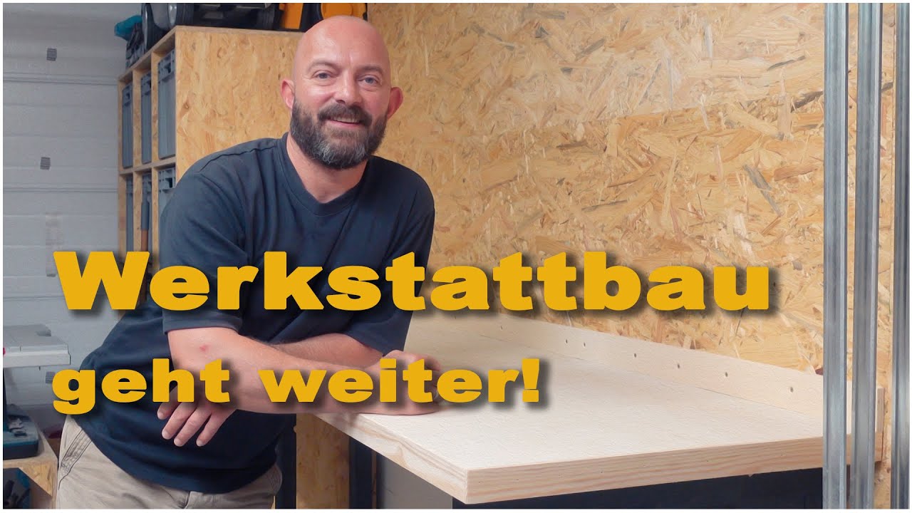 Noch eine Werkbank? Platz für weitere Maschinen schaffen. ★ Ali Der Bastler ★