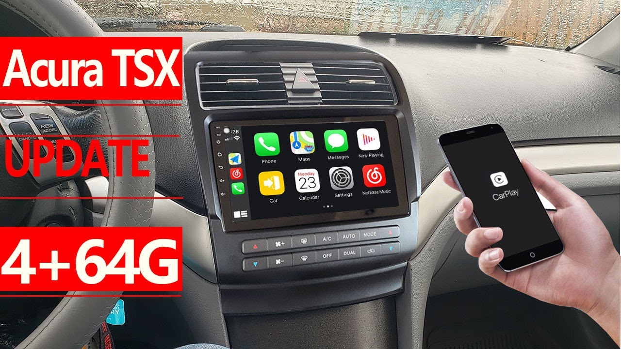 Unboxing: 9” Android Screen for Acura TSX (2004–2008) with CarPlay + HVAC Control