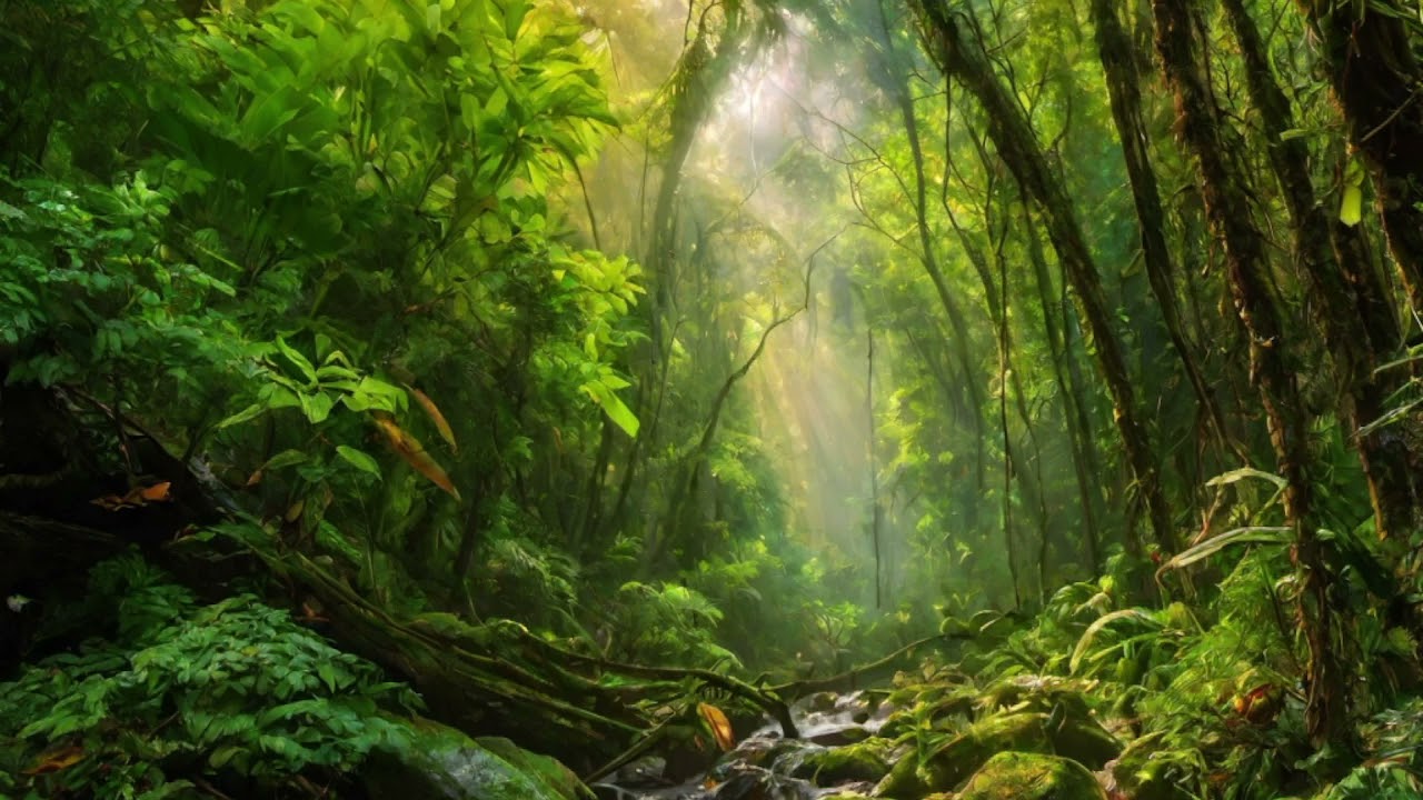 【短冥想引導】靜謐森林  人聲與白噪音