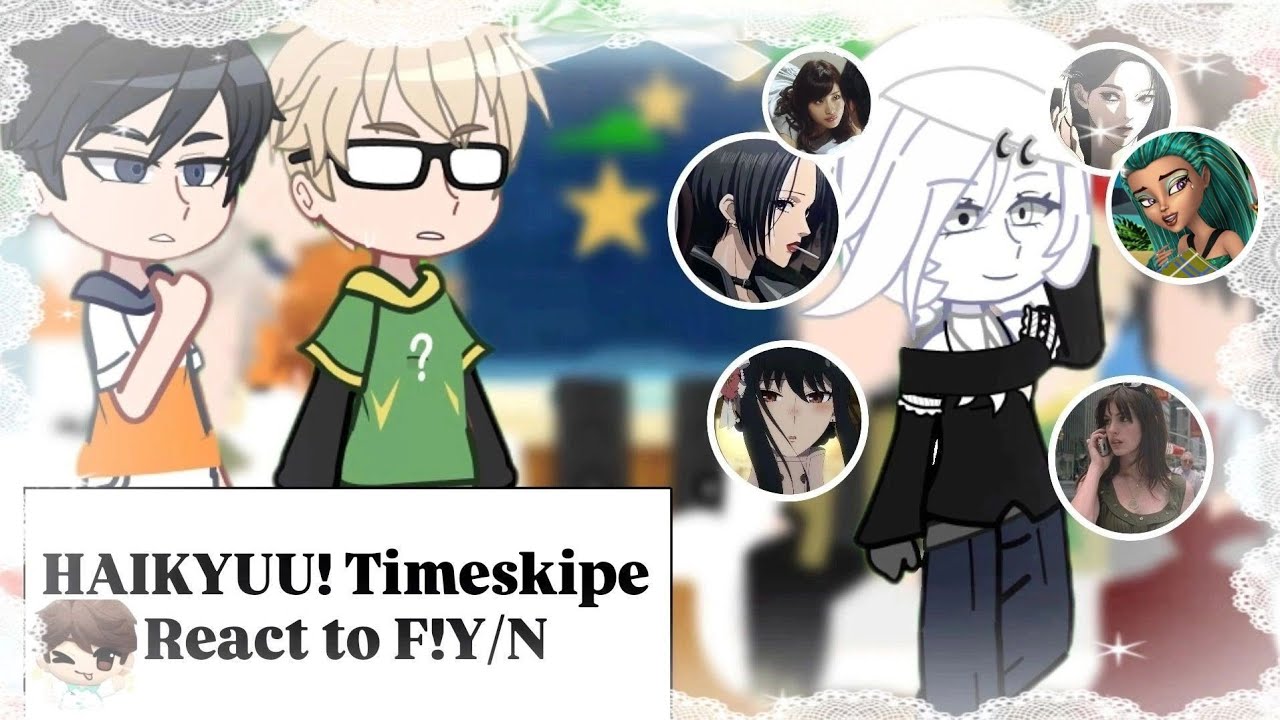 HAIKYUU T-SKIPE React to F!Y/N future!|x2|🇦🇷/🇺🇸/🇧🇷/🇷🇺| Luli🗣‼️