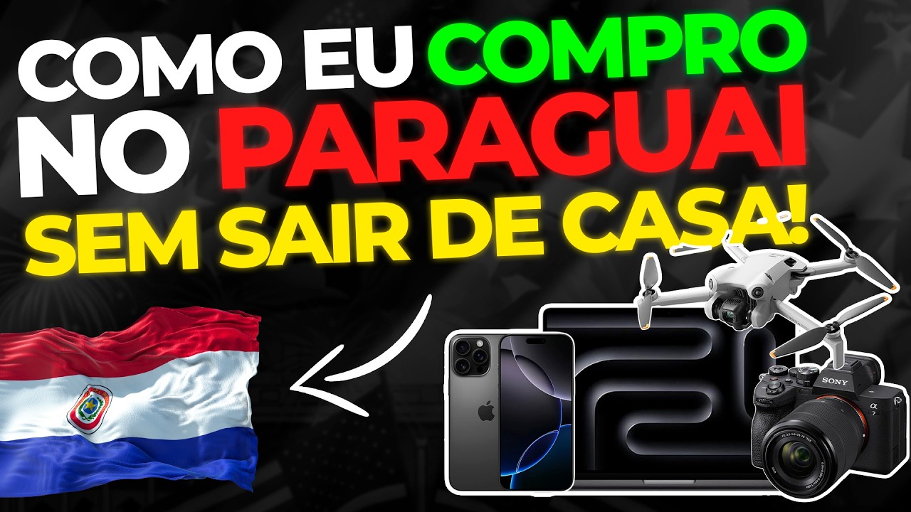É Possível COMPRAR No PARAGUAI sem SAIR DE CASA? | Importar Produtos dos EUA Para O Paraguai ✈️