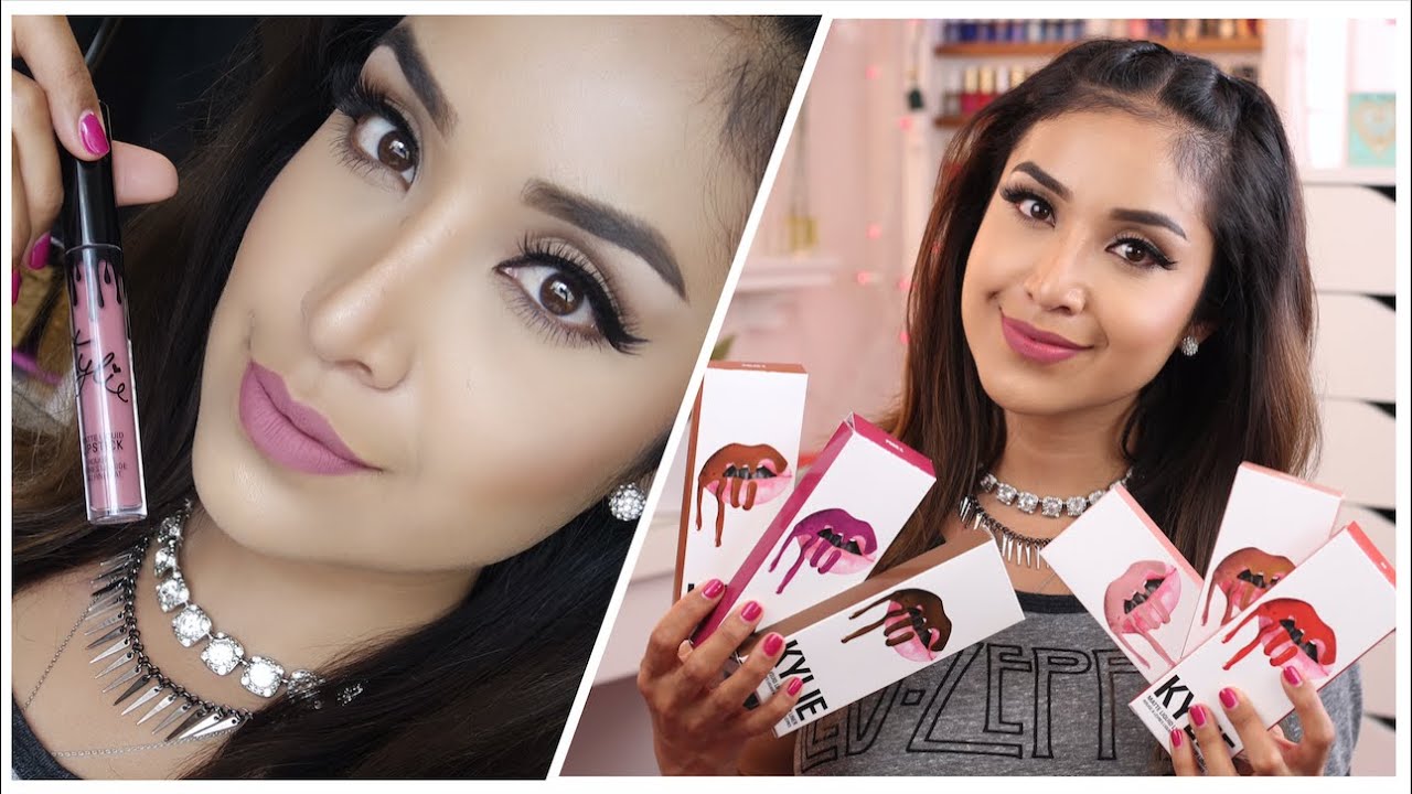 The Kylie Lip Kit by Kylie Jenner REVIEW and Swatches