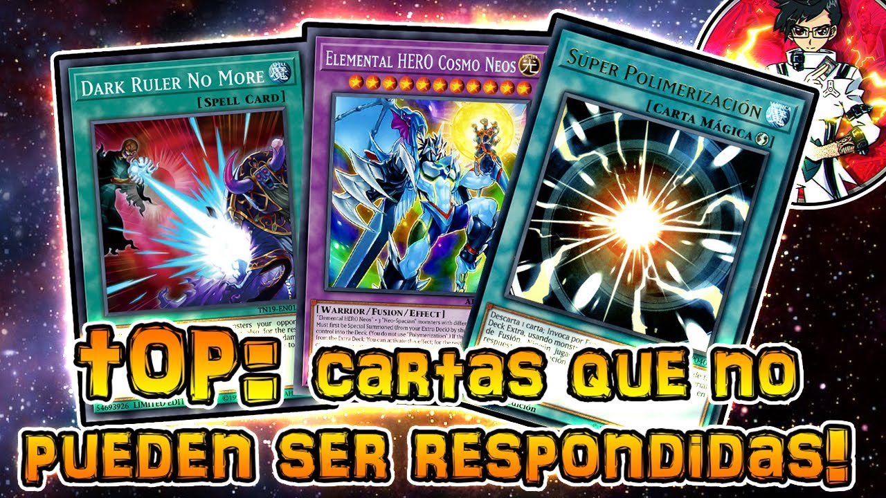 TOP: LAS MEJORES CARTAS QUE NO PUEDEN SER RESPONDIDAS POR EFECTOS EN EL JUEGO!