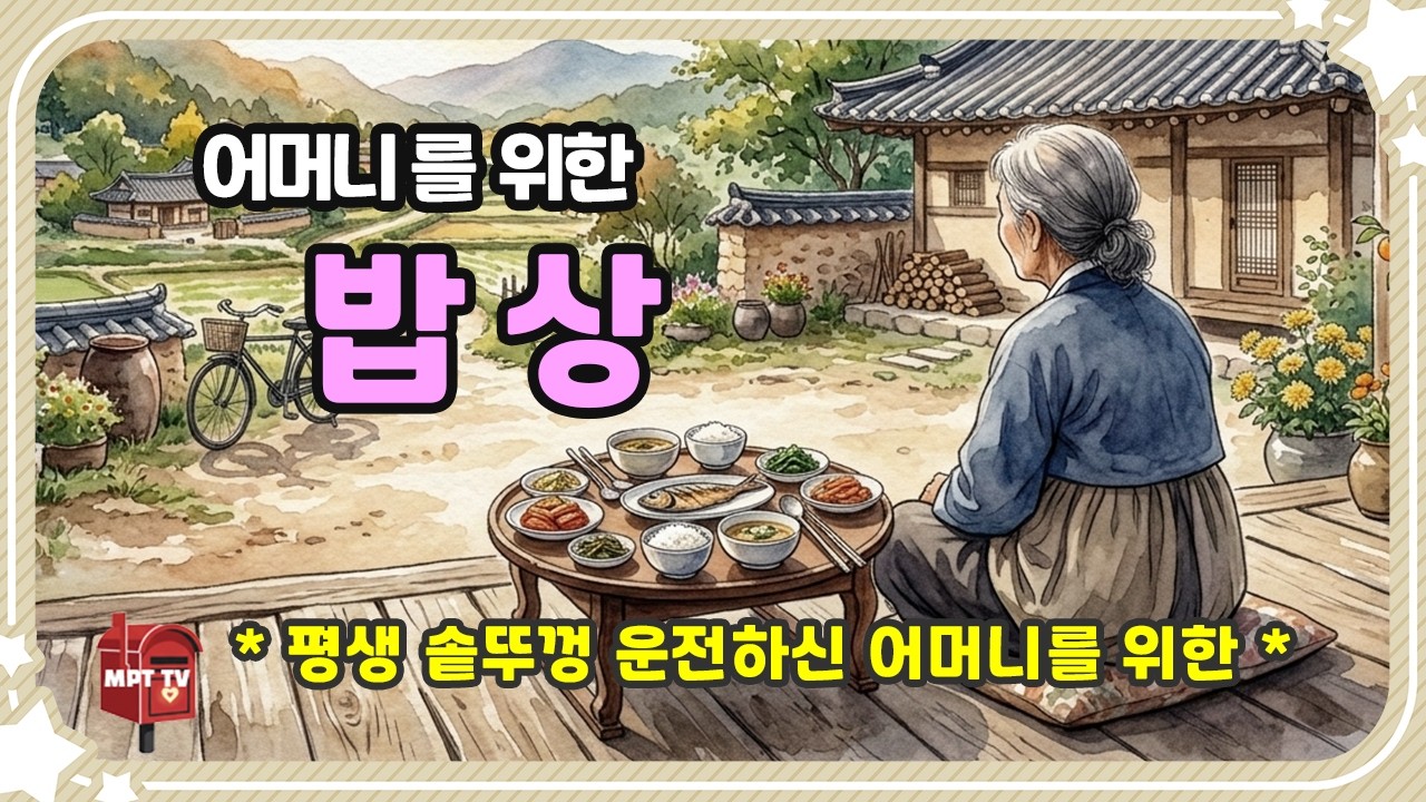 어머니를 위한 밥상  평생 솥뚜껑 운전하신 우리 어머니를 위한 따뜻한 국 한 그릇 #트로트신곡  #어머니  #감성트로트