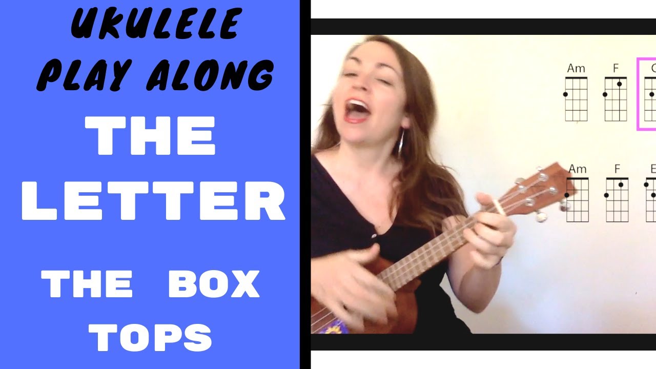 THE LETTER - Ukulele Play Along - PDF available
