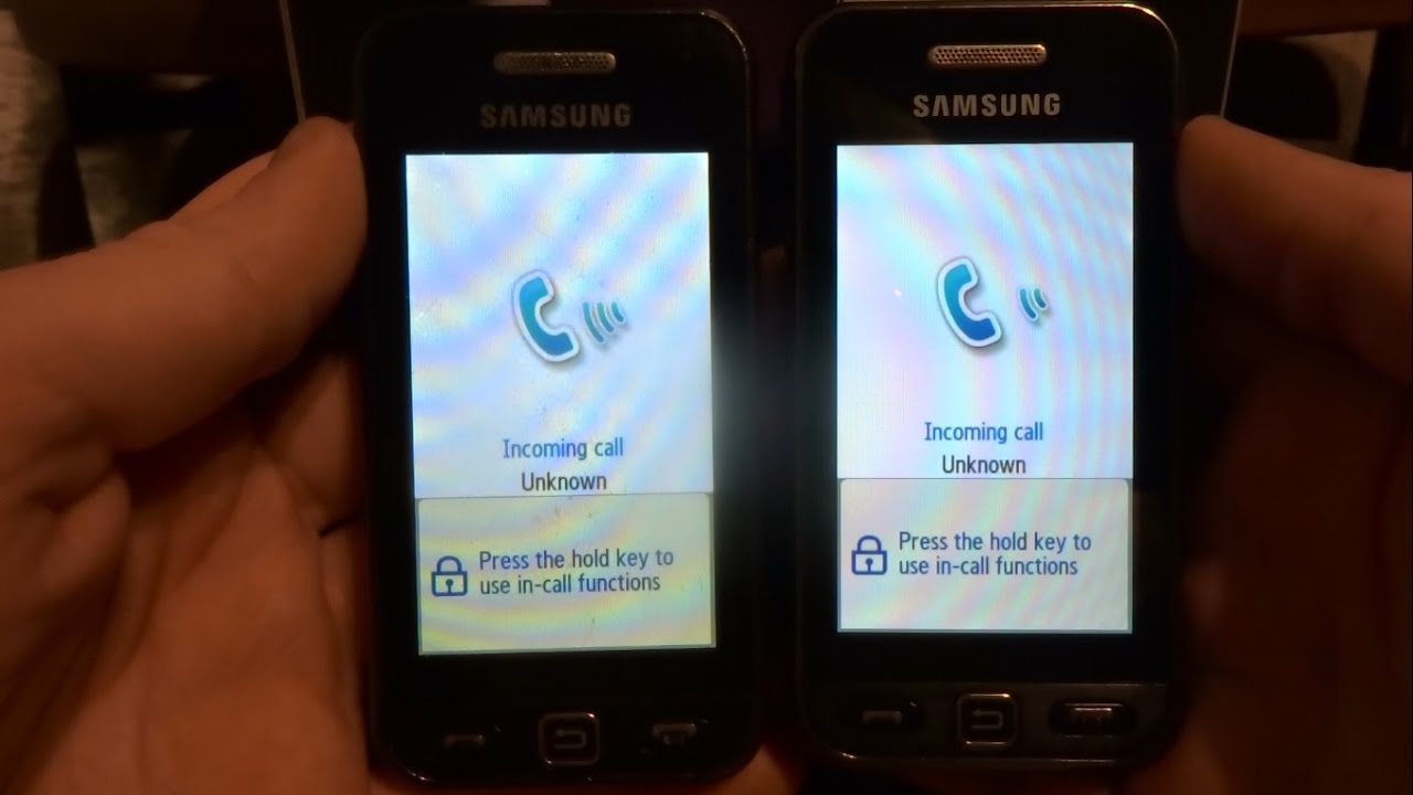 Samsung S5230 & S5230N Incoming Calls