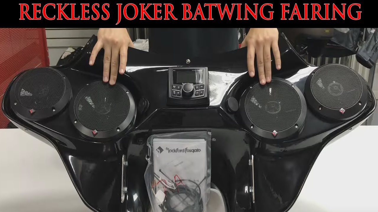 Обзор обтекателя Joker Batwing от Reckless Motorcycles