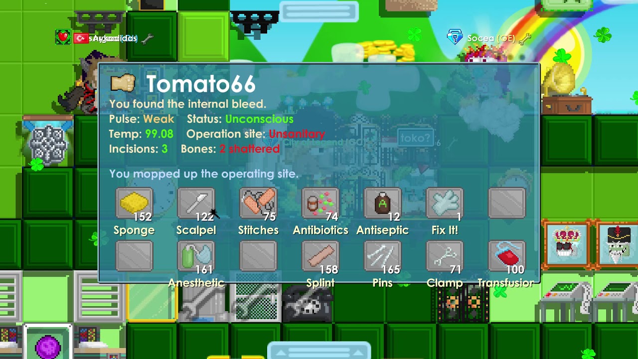 Growtopia How to perform Massive Trauma