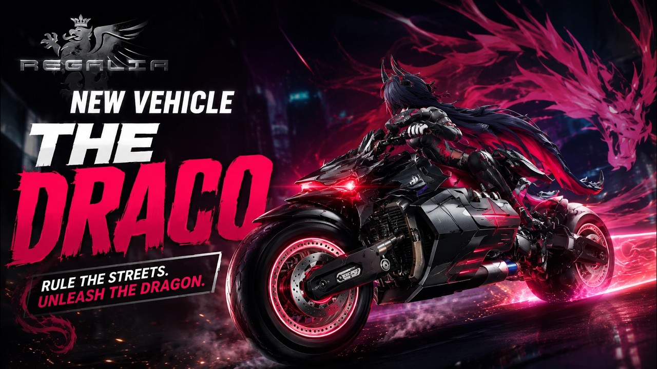 THE DRACO🔥/ Shinku's Bike / Newest vehicle showcase  | NTE | Neverness to Everness