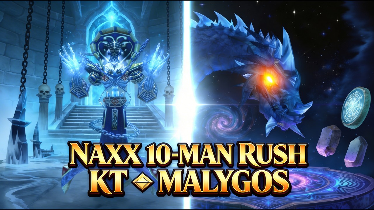 Naxx End-Boss Sprint + Eye of Eternity (10-Man) | Frostmourne WotLK