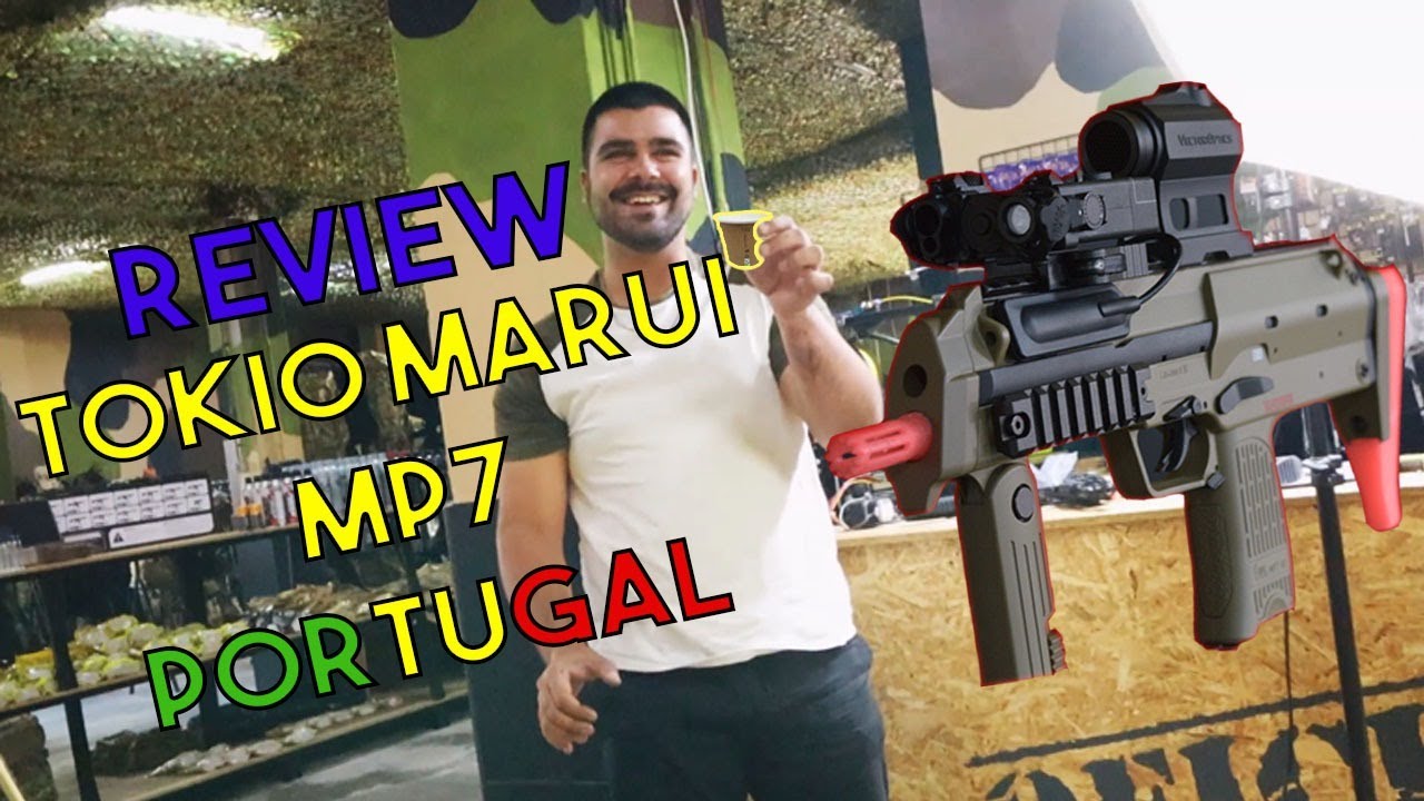 Review Tokyo Marui MP7 GBBR - Airsoft Portugal 2021